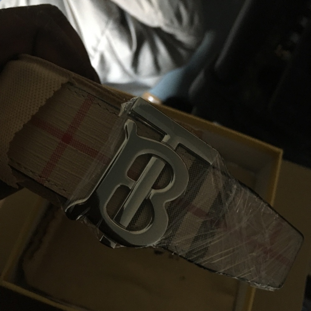 Burberry Monogram Belt Size 36 - Picture 10 of 15